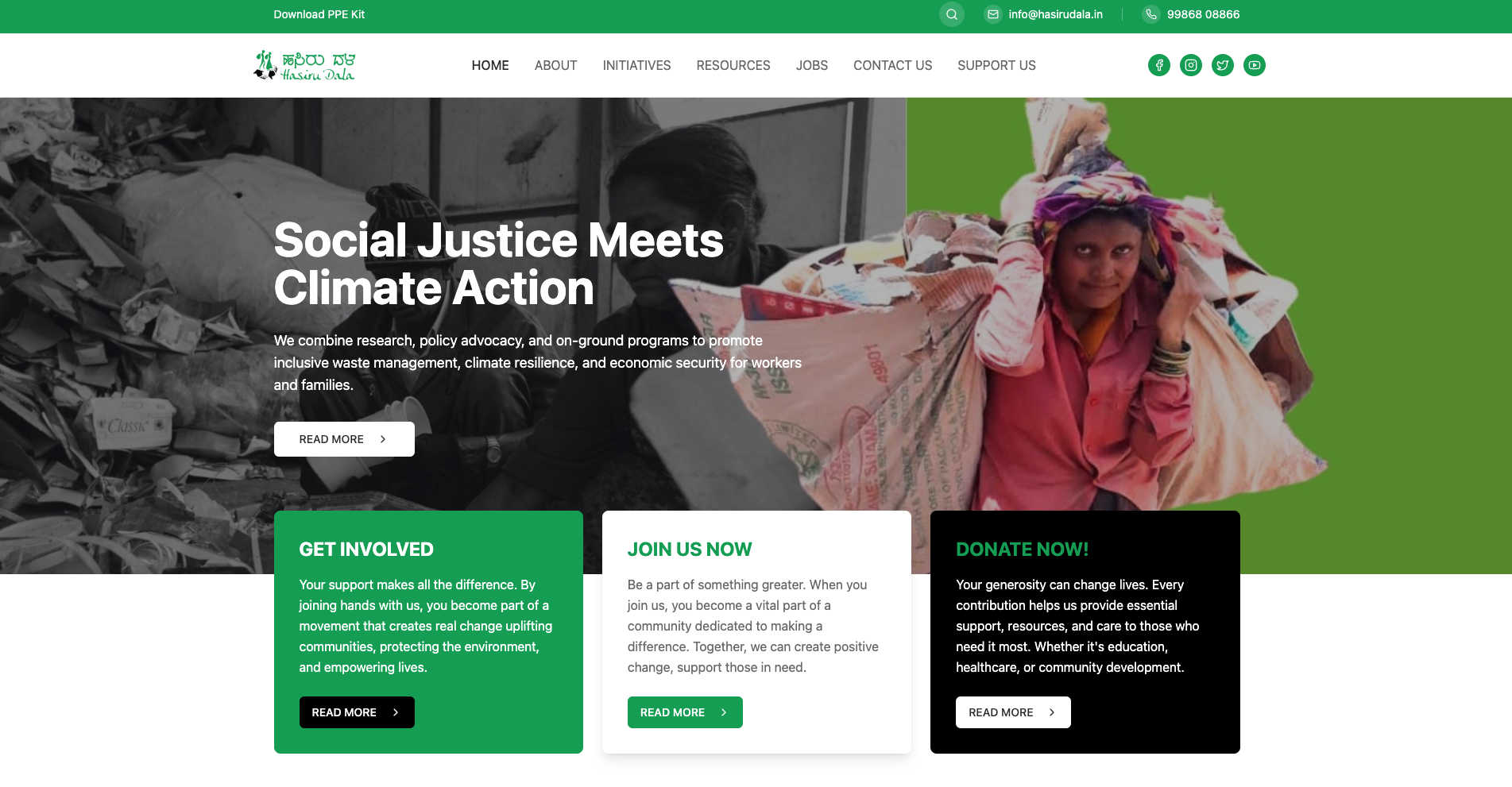 Hasiru Dala project