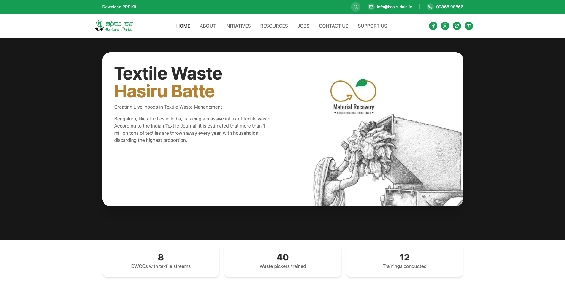 Hasiru Dala project