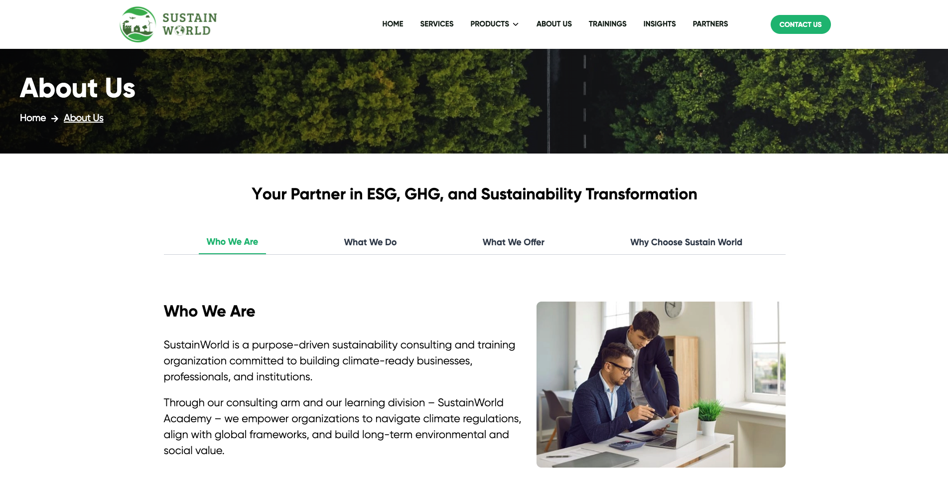 Sustain World project