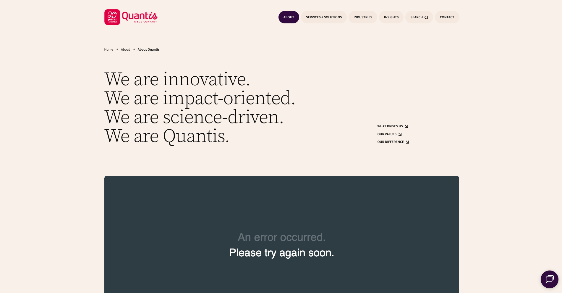 Quantis project