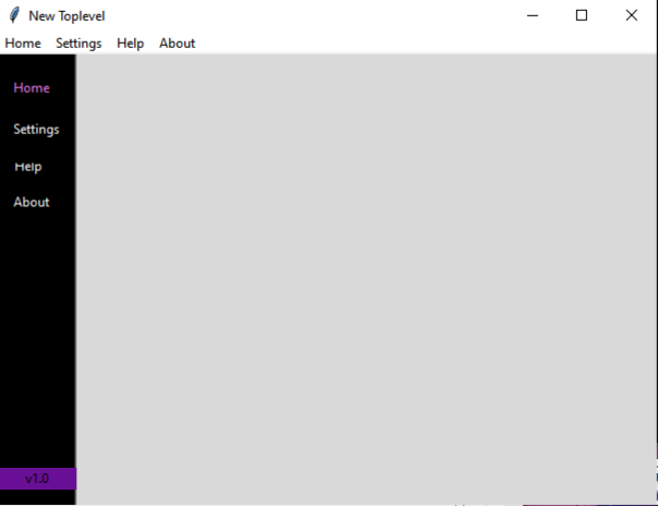GitHub - C9-Labs/TkSidebars: This repo contains ready-to-use Tkinter ...