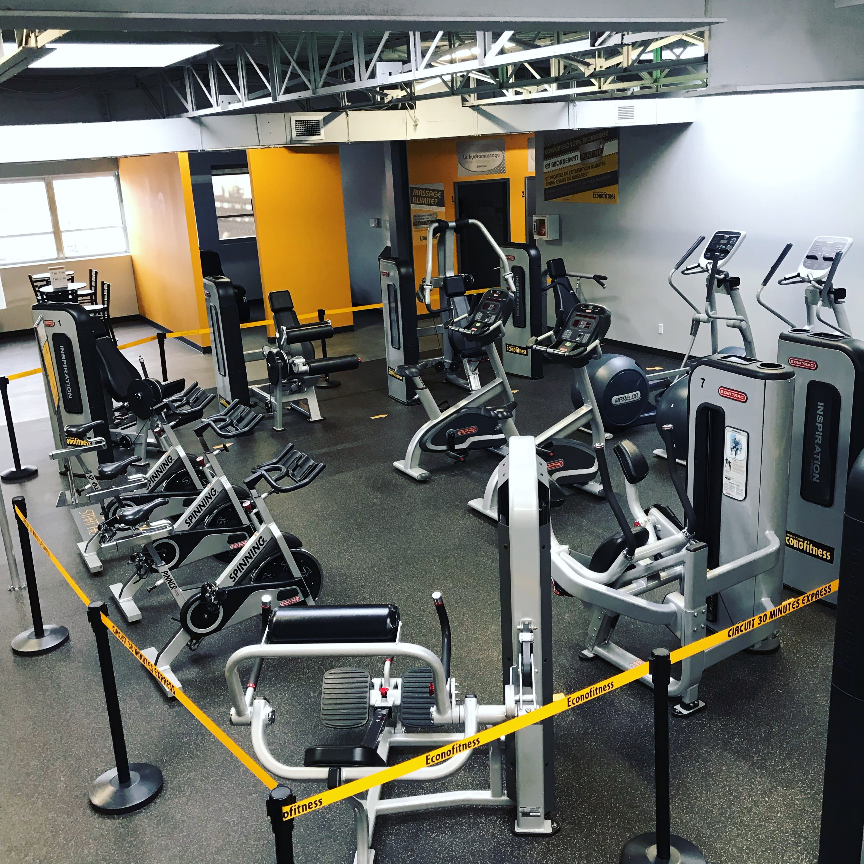 Éconofitness Montréal Anjou Trouvez un Gym Éconofitness