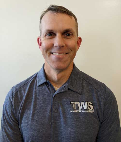 Temporary Wall Systems Columbus Owner Adam Nelson