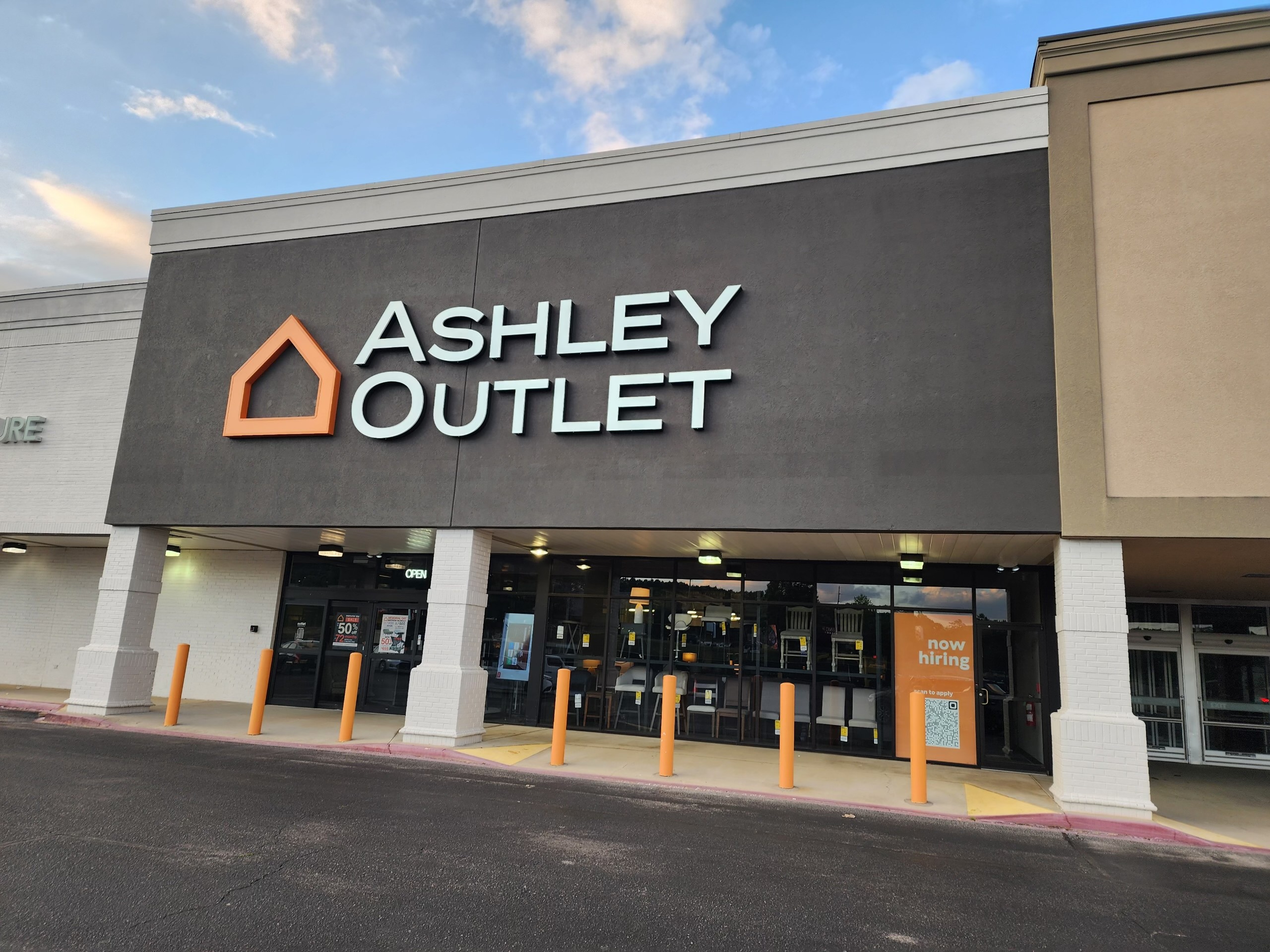 Ashley factory outlet discount