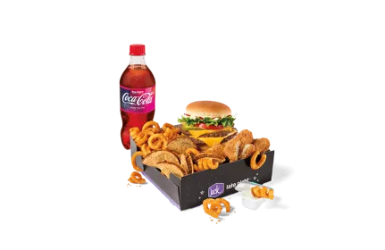 Coca-Cola® Starlight Munchie Meal with Double Jr. Jumbo Jack® Cheeseburger
