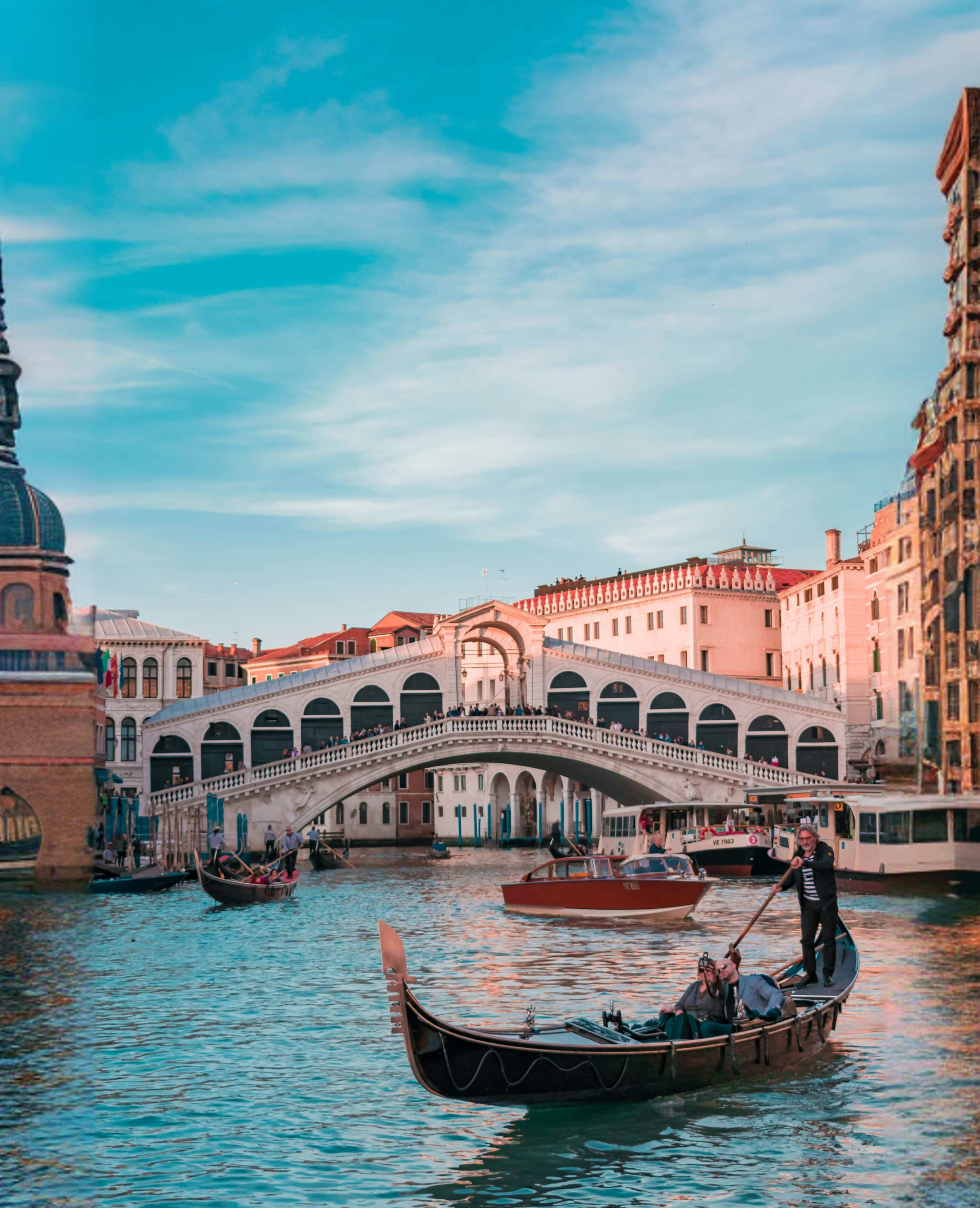 Boat in river