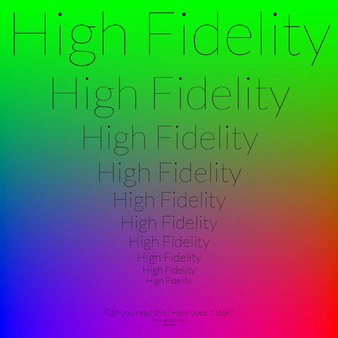 high fidelity WebP