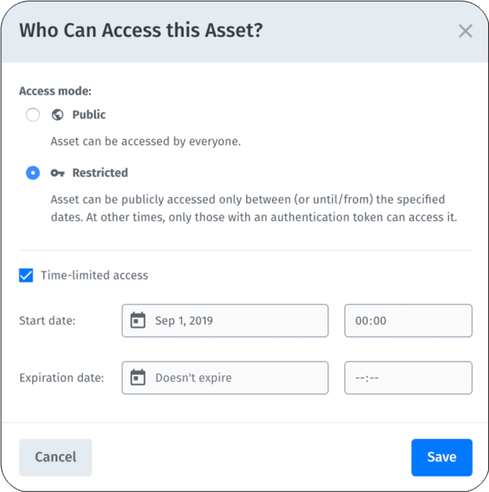 access control settings