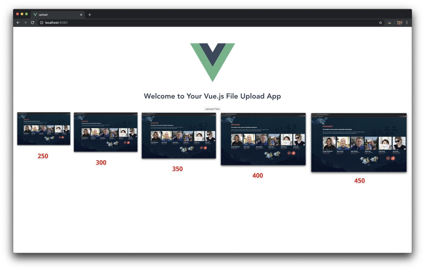 vue file upload