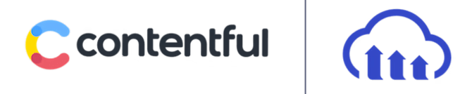 Contentful + Cloudinary logo
