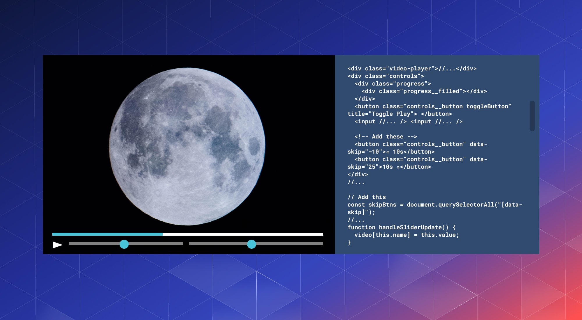 How to Create a Custom Video Player in HTML5 With JavaScript