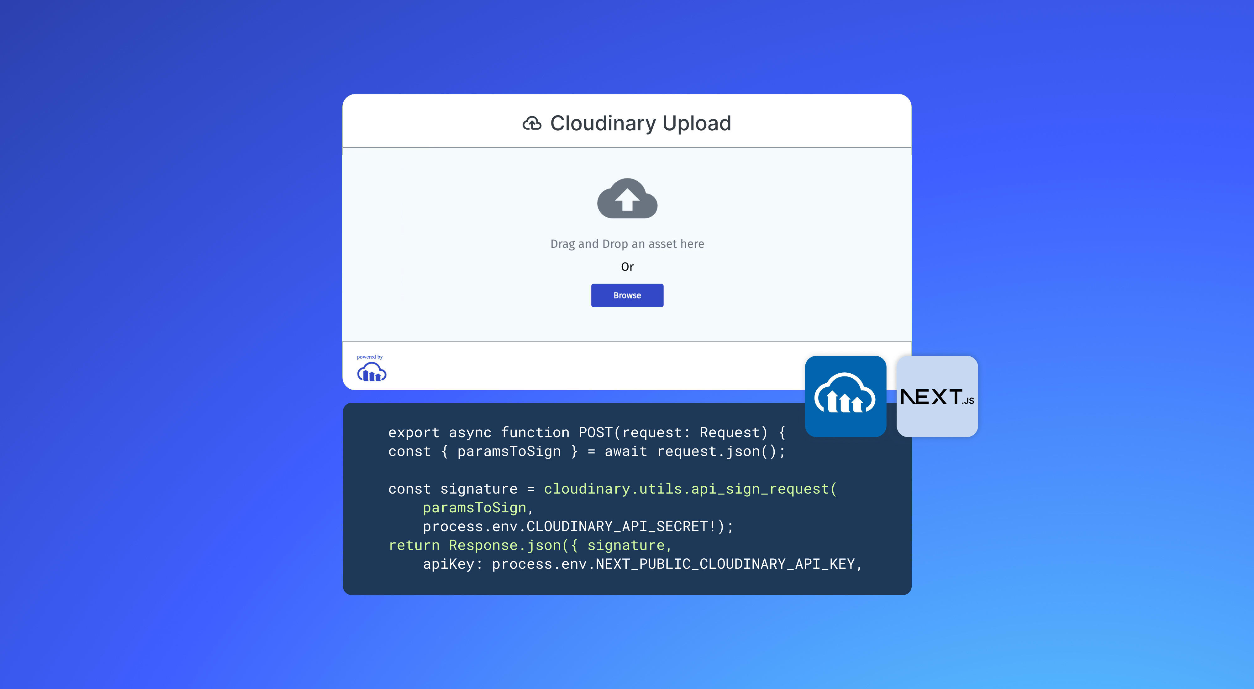 Secure Next.js Image Uploads: Signed Cloudinary Guide