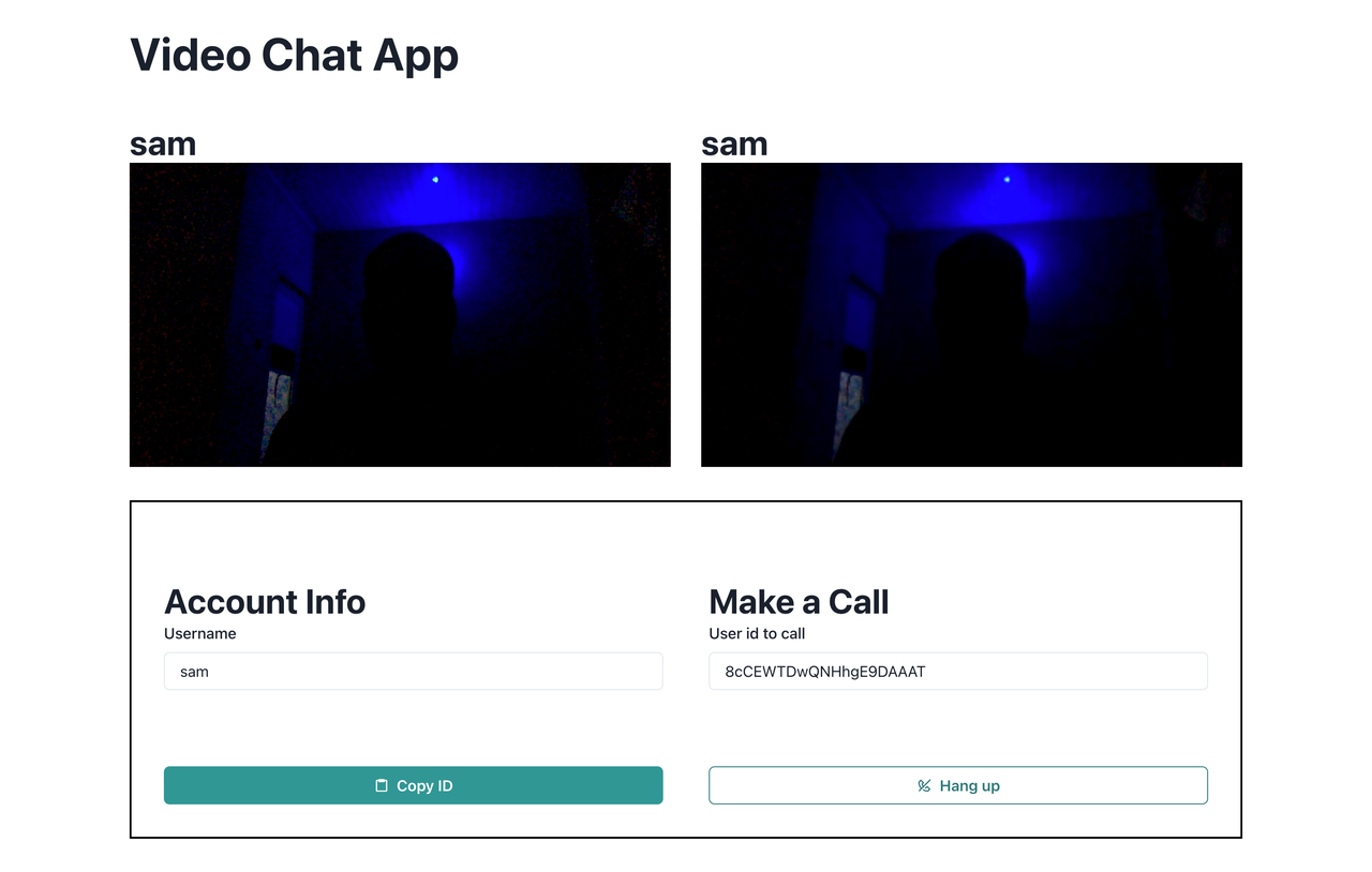 Stream Videos with WebRTC API and React