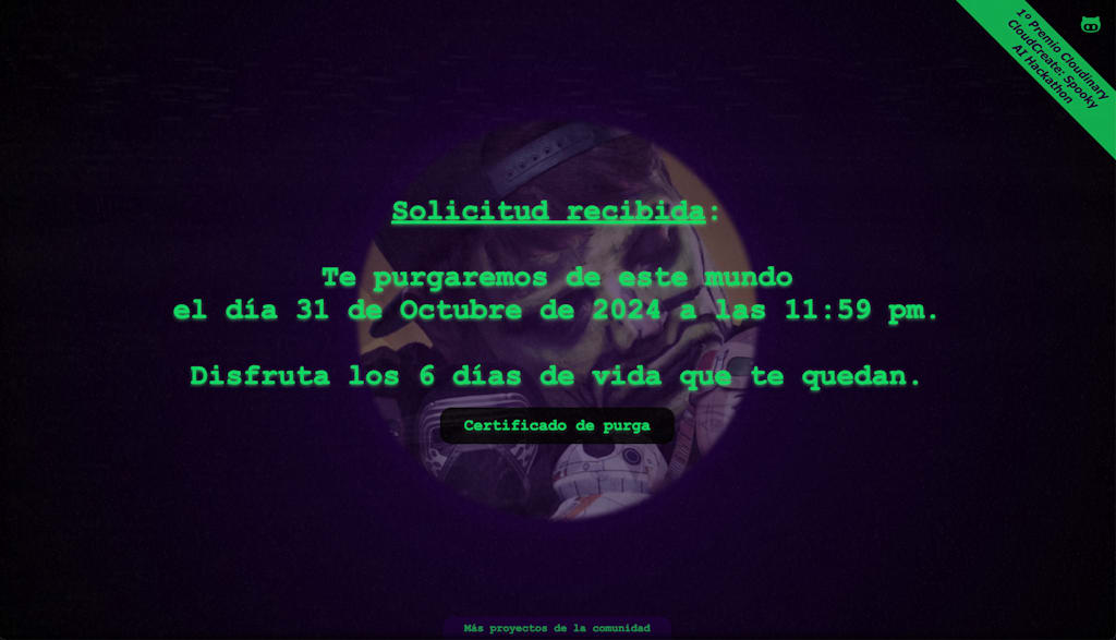 Screenshot of La Purga de Halloween