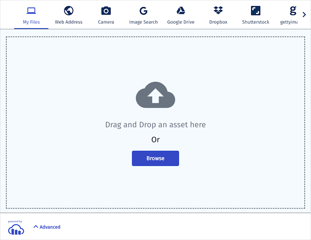 Cloudinary Upload Widget