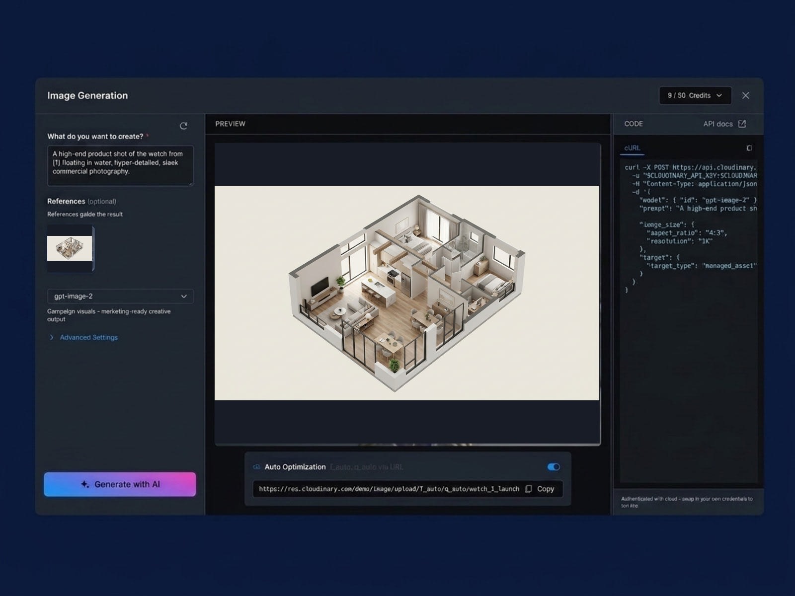 Create a house plan in seconds