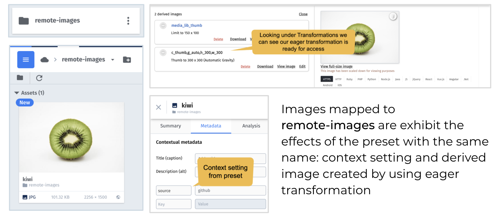 auto upload preset effect