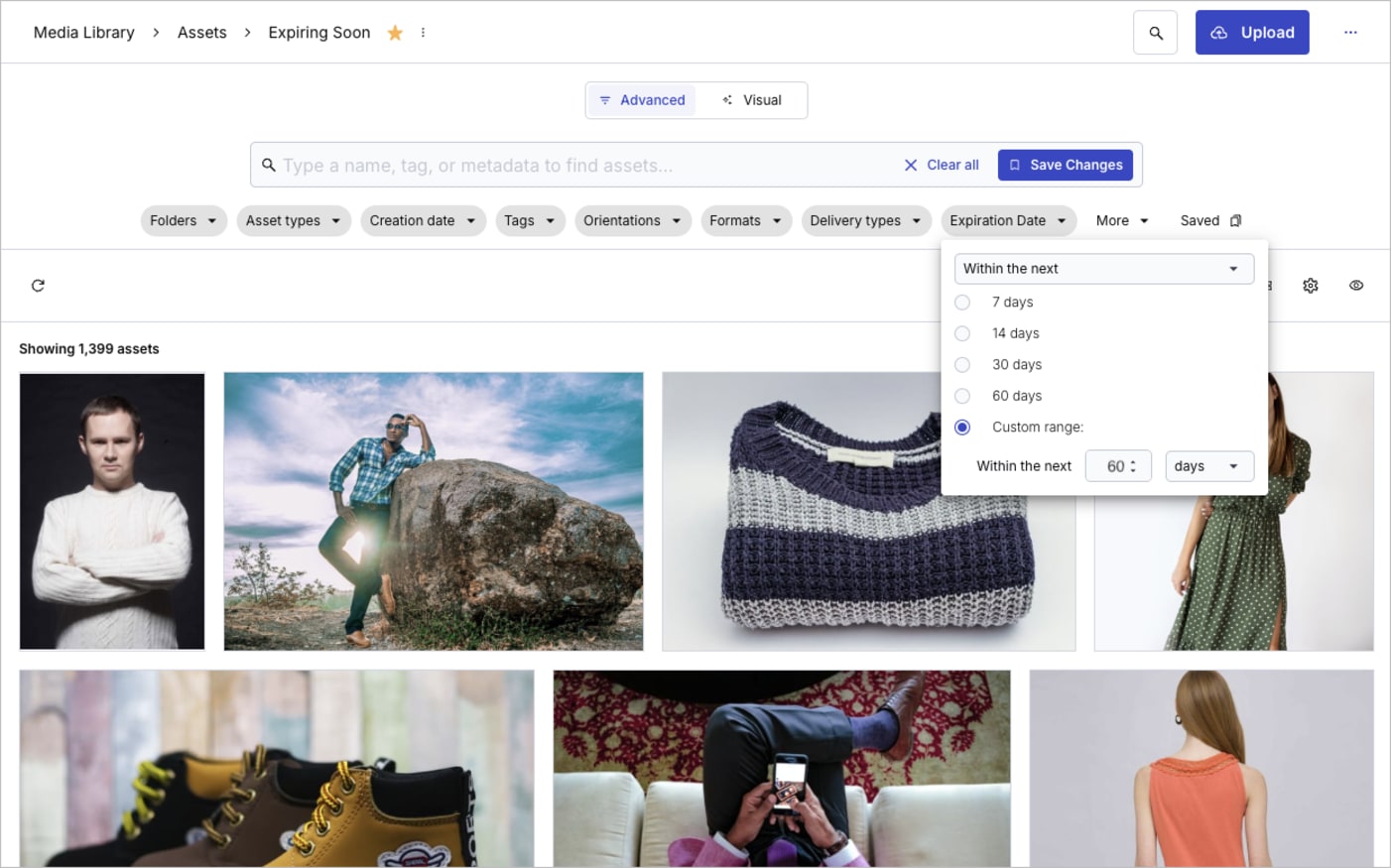 Saved search - expiring soon