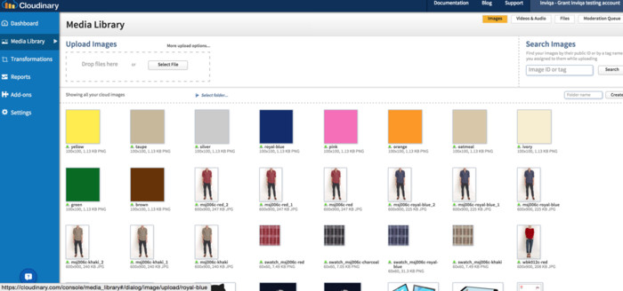 Megento cloud-based media library Megento cloud-based media library