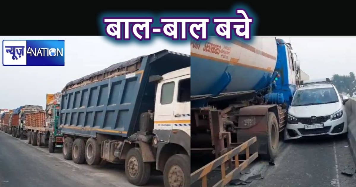 जल्दबाजी में जान पर आफत :  ओवरटेक की कोशिश में छोटी सी जगह म