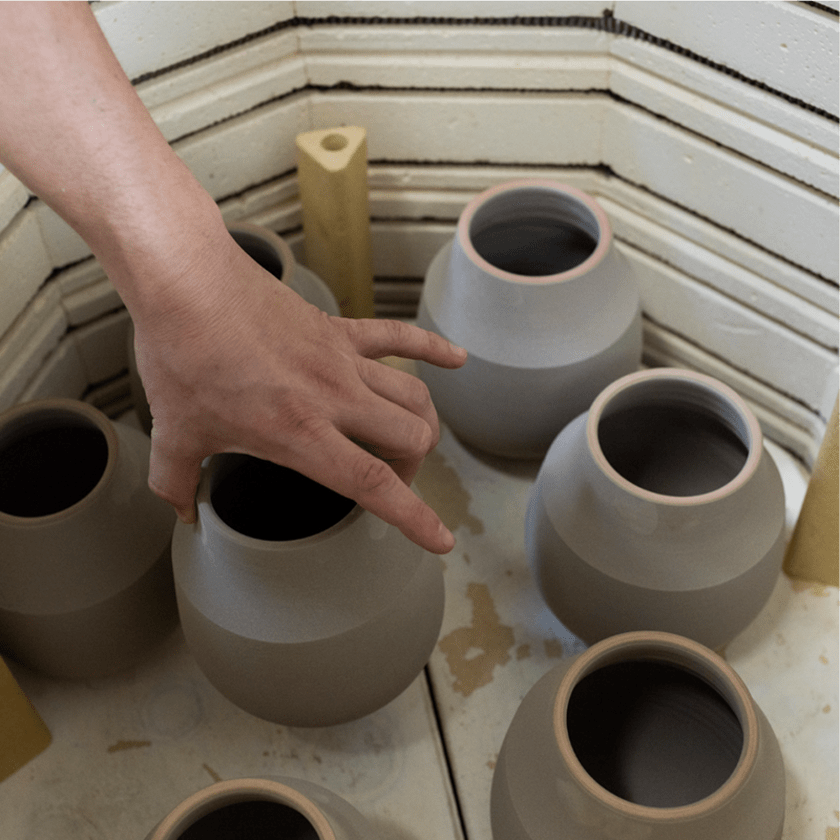 Large Pitcher in KPFA and Hematite – Heath Ceramics