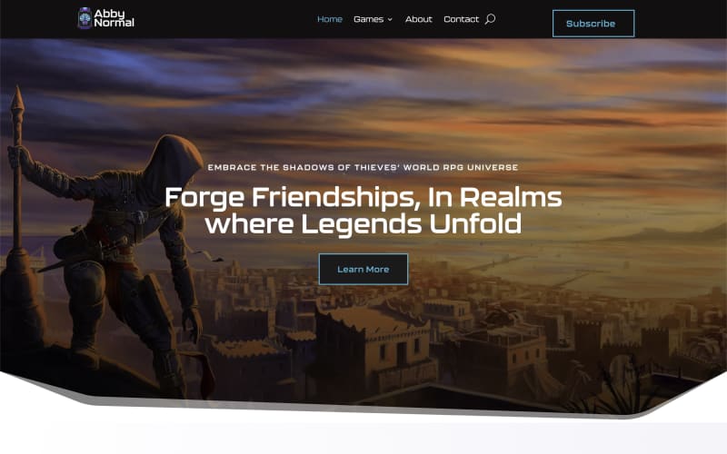 Thieves’ World RPG site — Forge Friendships, In Realms where Legends Unfold