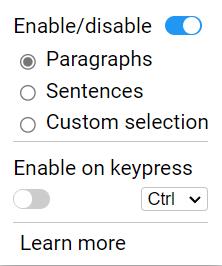 Copy-Text-Easily-options