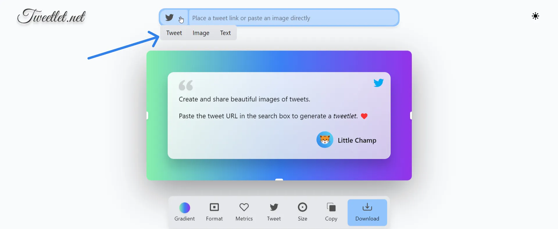 Tweetlet-create-images-from-tweets