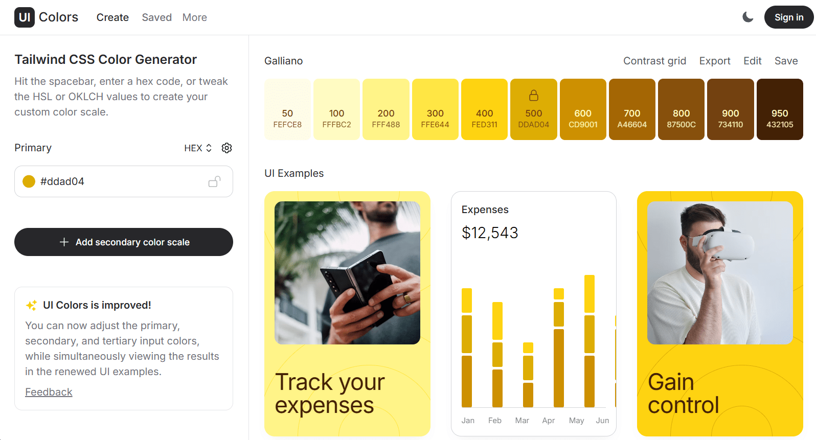 Thumbnail of UI Colors