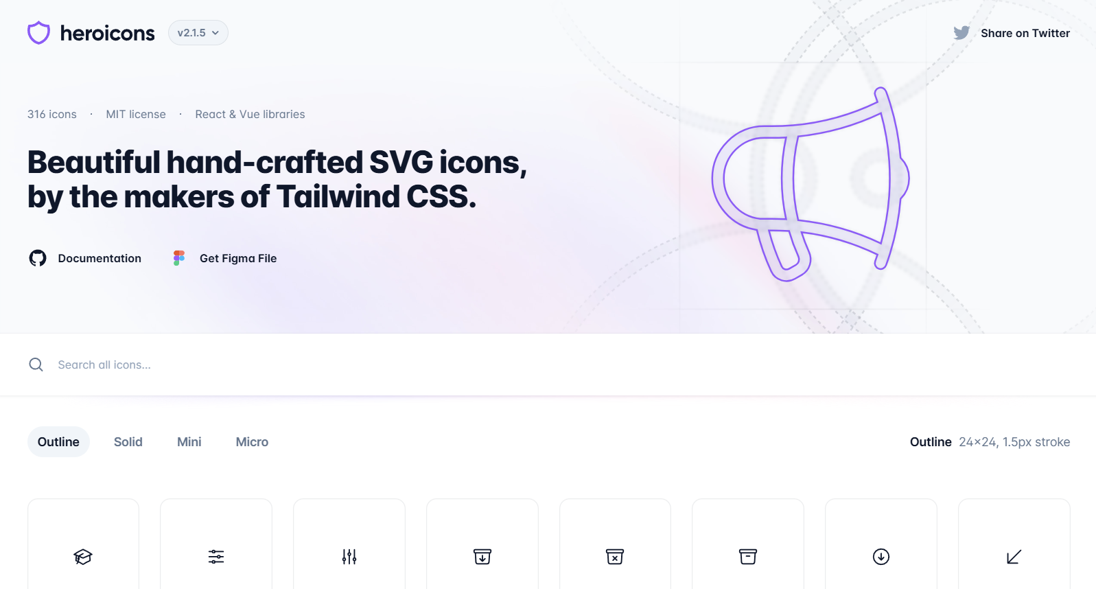 Thumbnail of Hero icons
