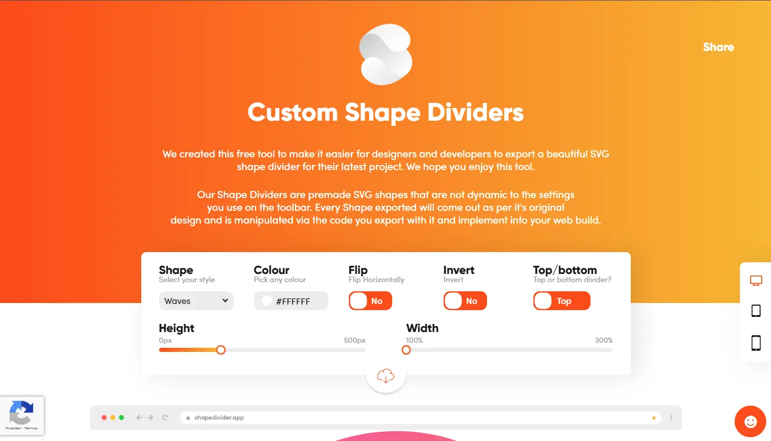 Thumbnail of Shape Dividers