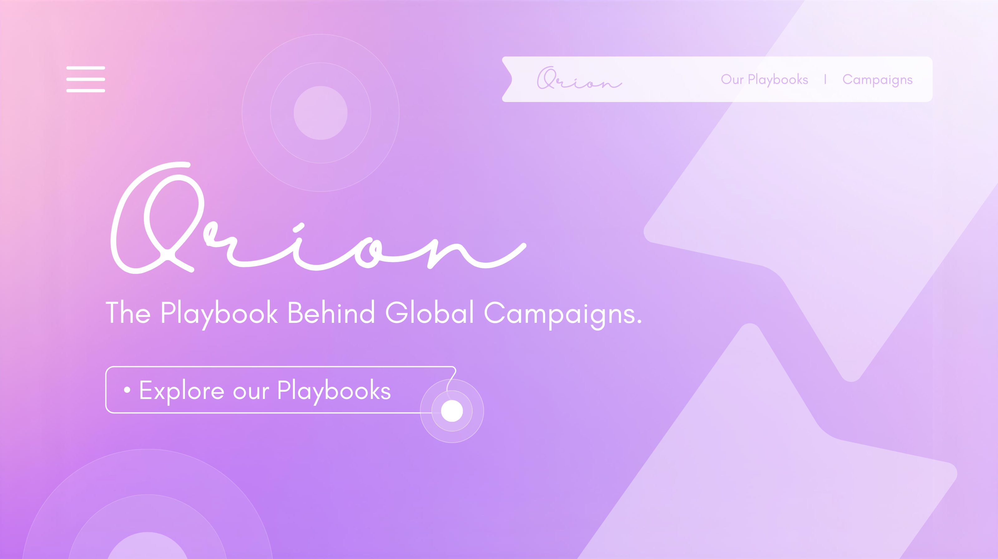 Orion — Global Brand Relaunch