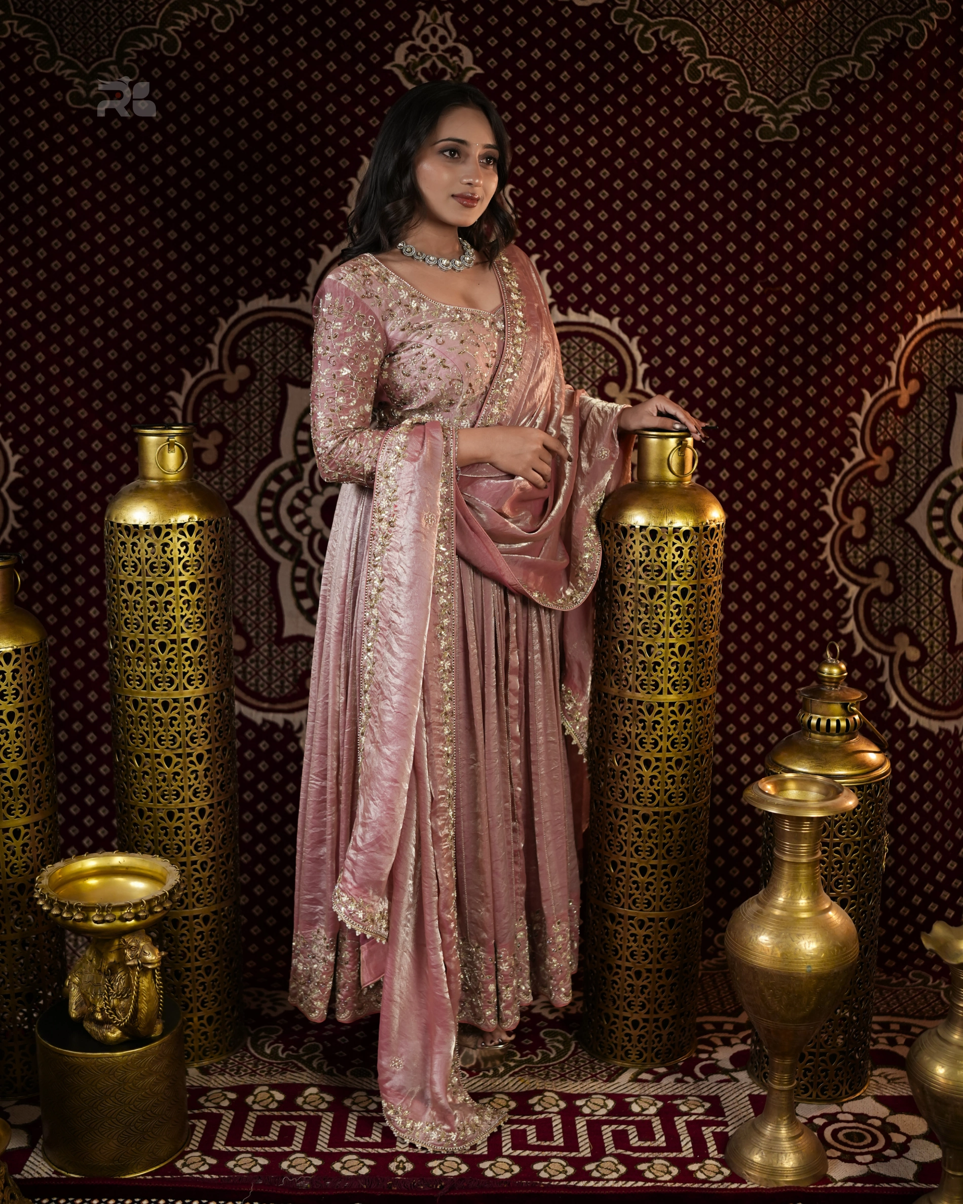 Handcrafted couture detail photographed editorially