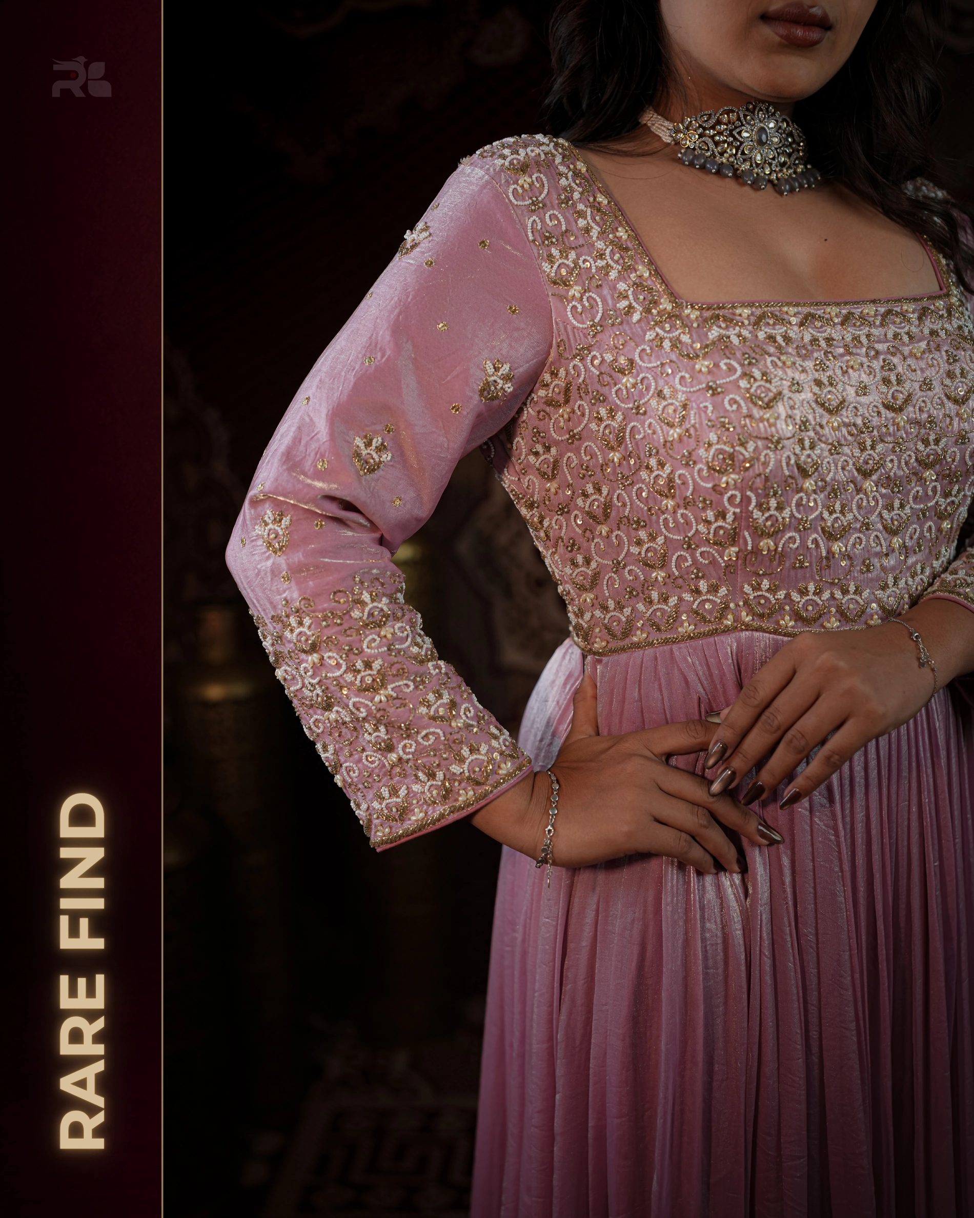 Festive Rangbastra couture in an editorial frame