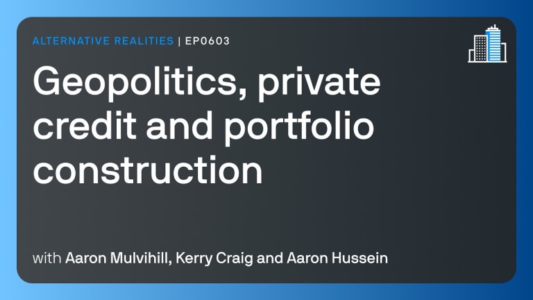Geopolitics, Private Credit and Portfolio Construction | J.P Morgan Asset Management