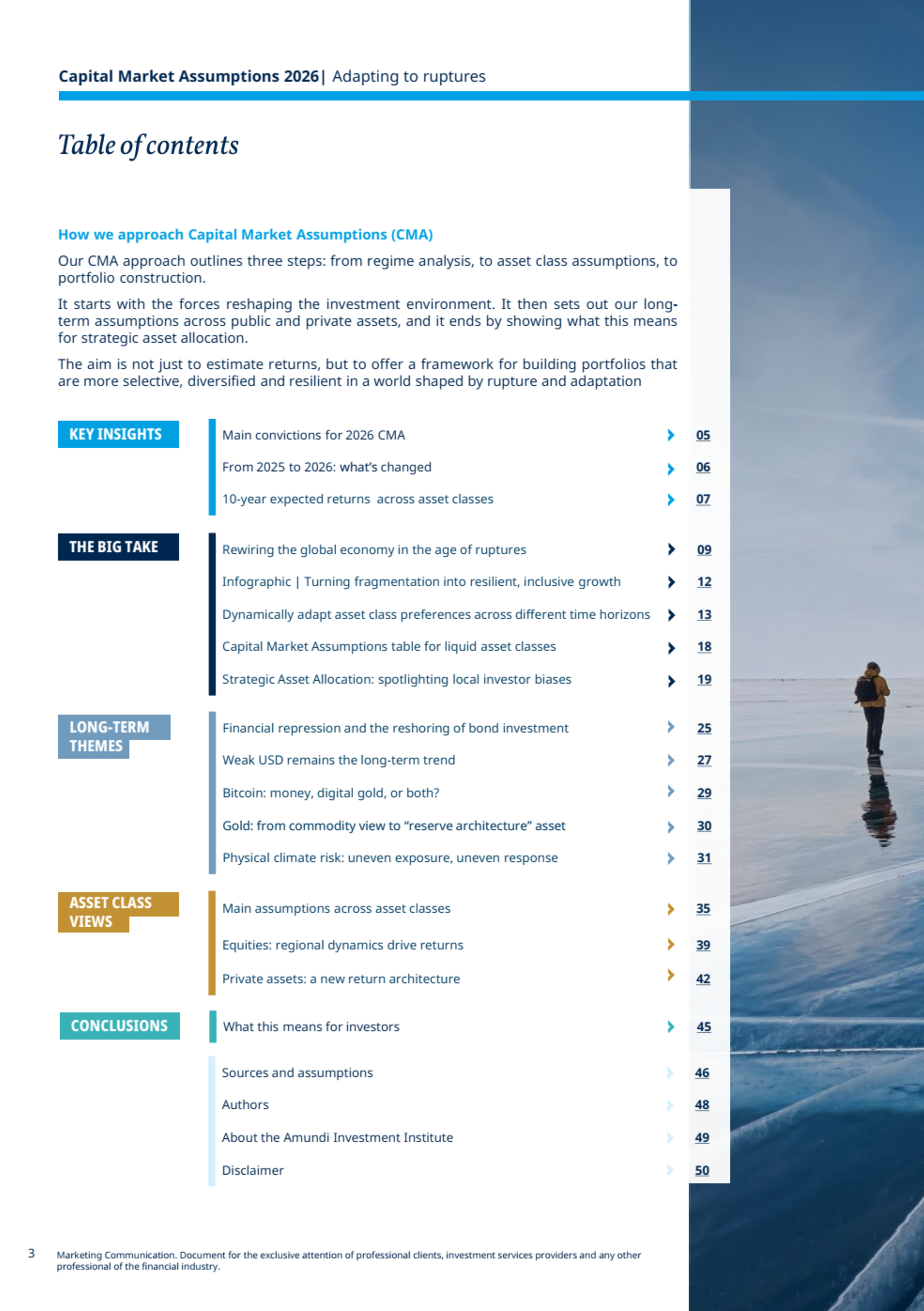 Capital Market Assumptions 2026 : Adapting to rupture (21 April, 2026) | Amundi Research