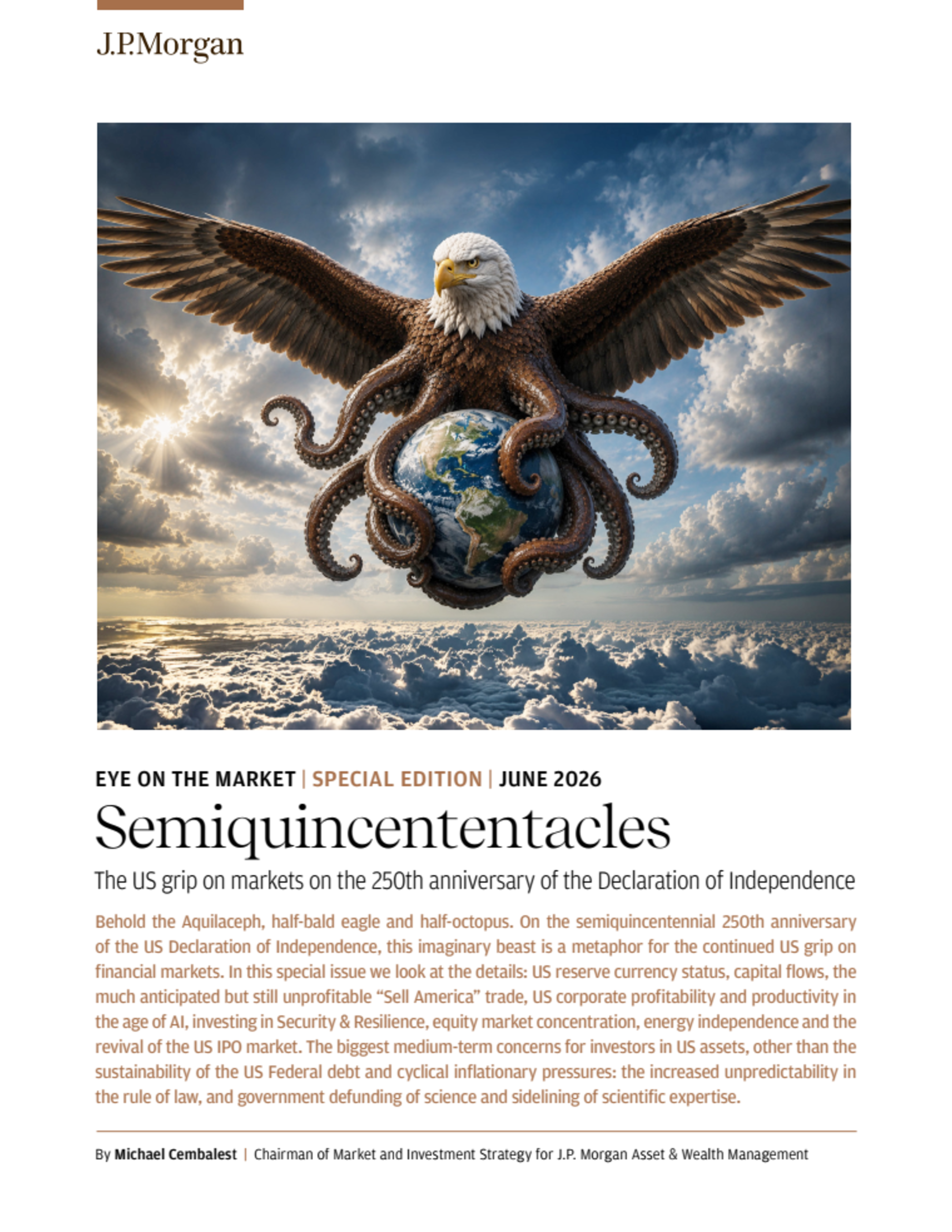Report: Semiquincententacles (23 Jun 2026) |  Michael Cembalest | J.P.Morgan Asset Management