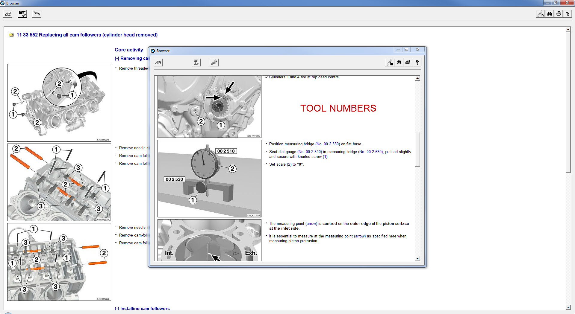 SCREEN SHOTS OF ACTUAL MANUAL