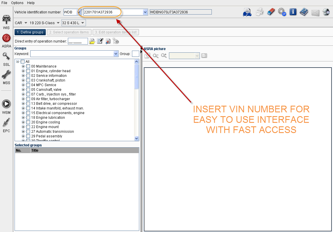 ALWAYS UP-TO-DATE AND ACCURATE INFORMATION ENSURES THAT THE SERVICE TASK IS GUIDED AND WILL BE COMPLETED CORRECTLY