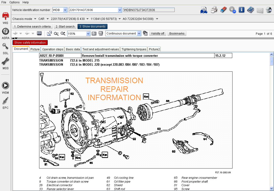 ELECTRONIC PARTS CATALOG (EPC) OFFERS SAVABLE SHOPPING CARTS AS WELL AS EXPLODED DIAGRAMS FOR EASE OF USE.