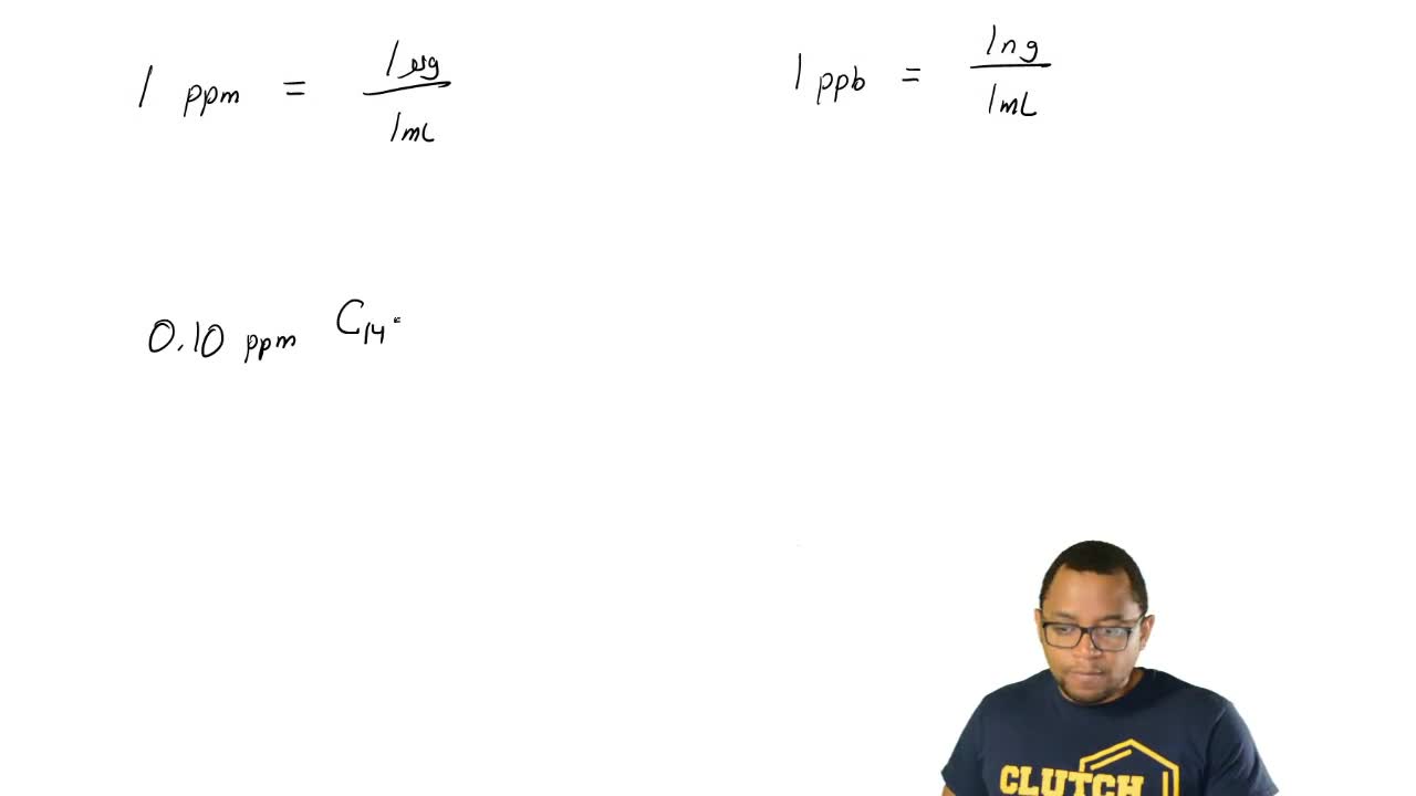 how to calculate ppm with molarity