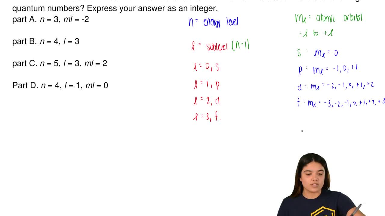 Solution What Is The Maximum Number Of E Chemistry