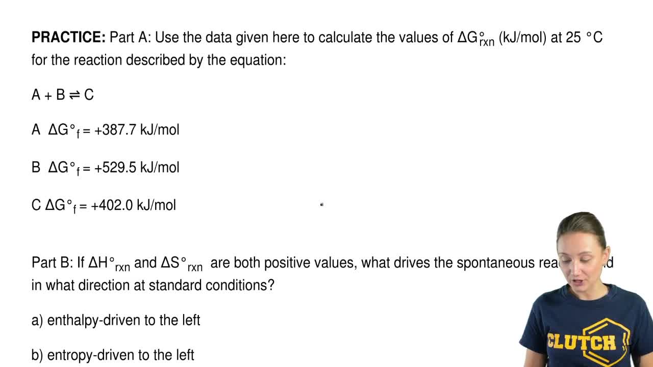 Part A Use The Data Given Here To Calcula Clutch Prep