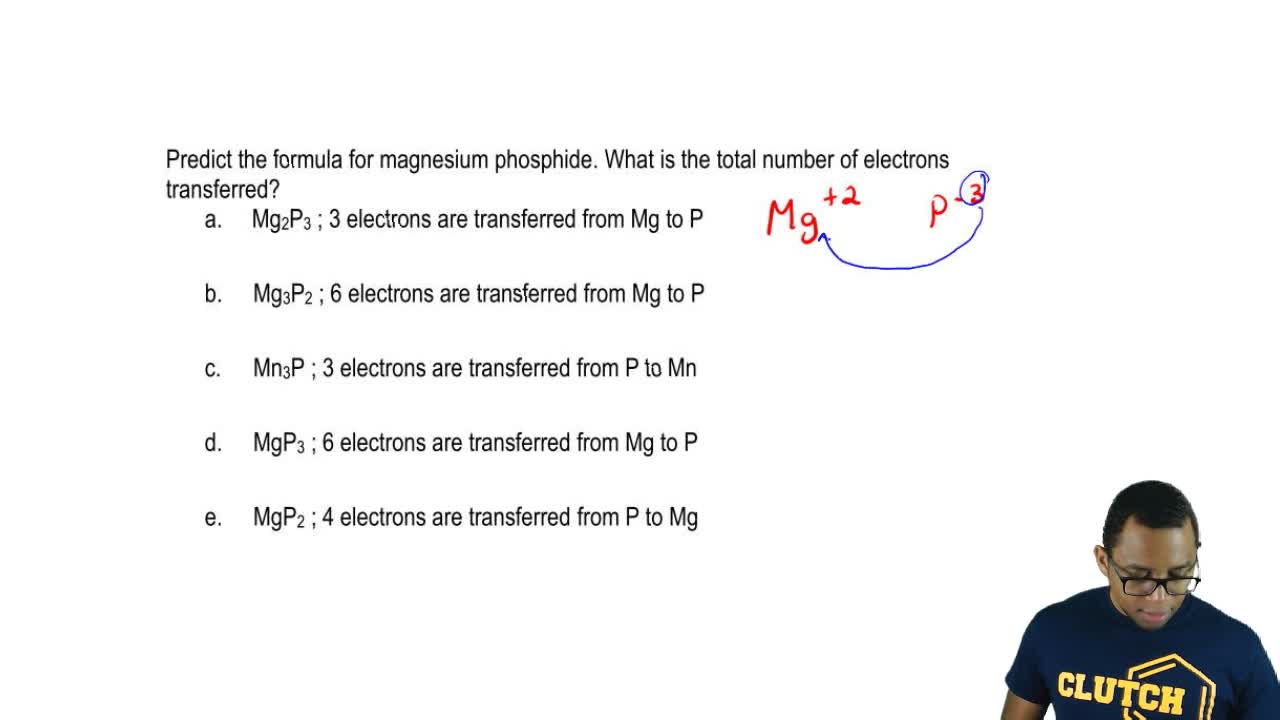 Answer Predict The Formula For Magnesium Clutch Prep