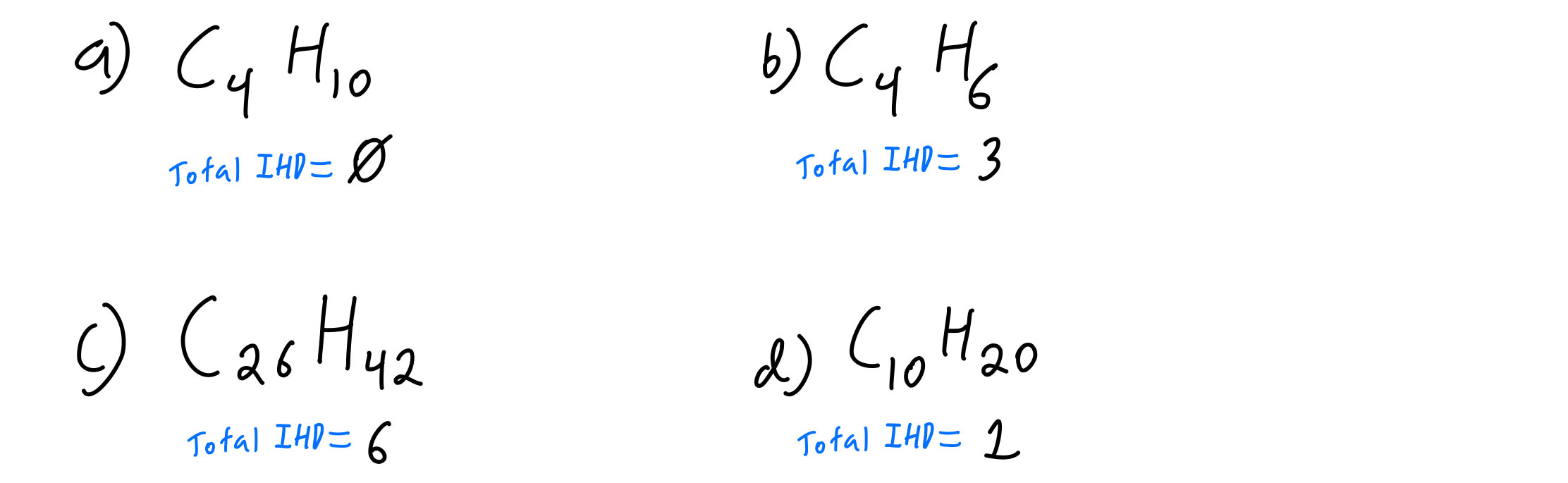 Degrees of Unsaturation Organic Chemistry Video Clutch Prep