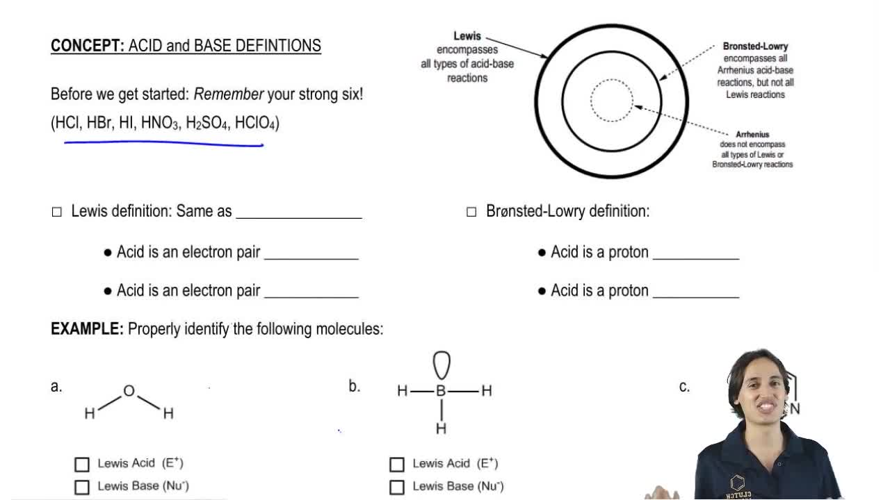Answer Identify the Lewis acid A. AlCl4... Clutch Prep