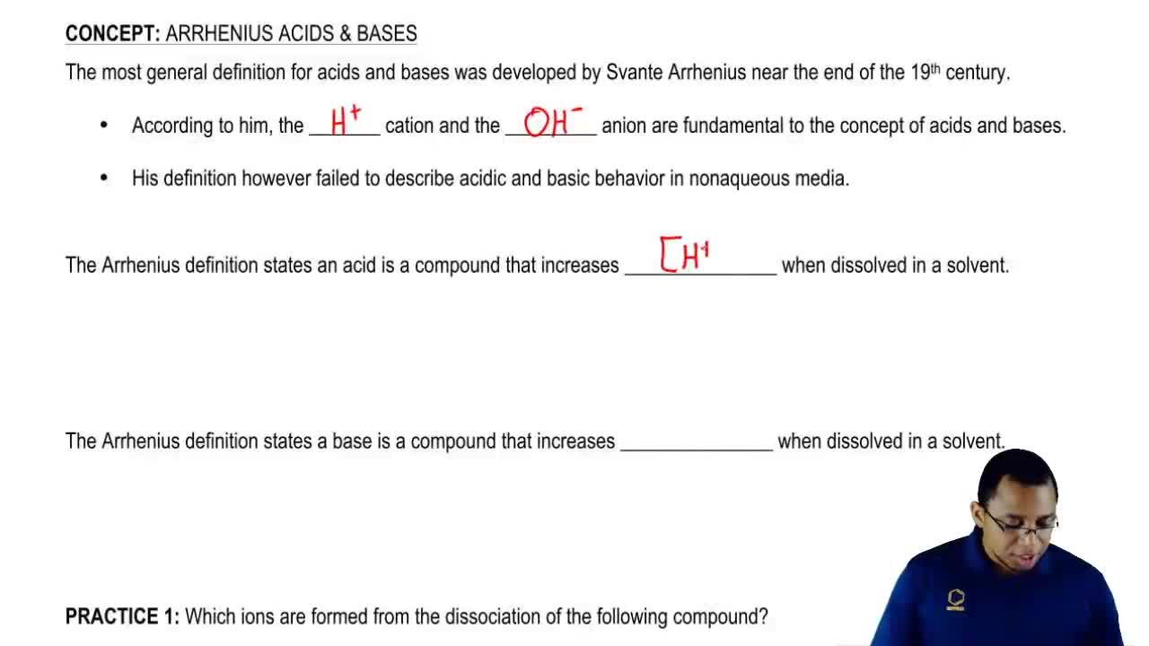 Which Of The Following Are Arrhenius Bases… | Clutch Prep Which Of The Following Are Arrhenius Bases… | Clutch Prep