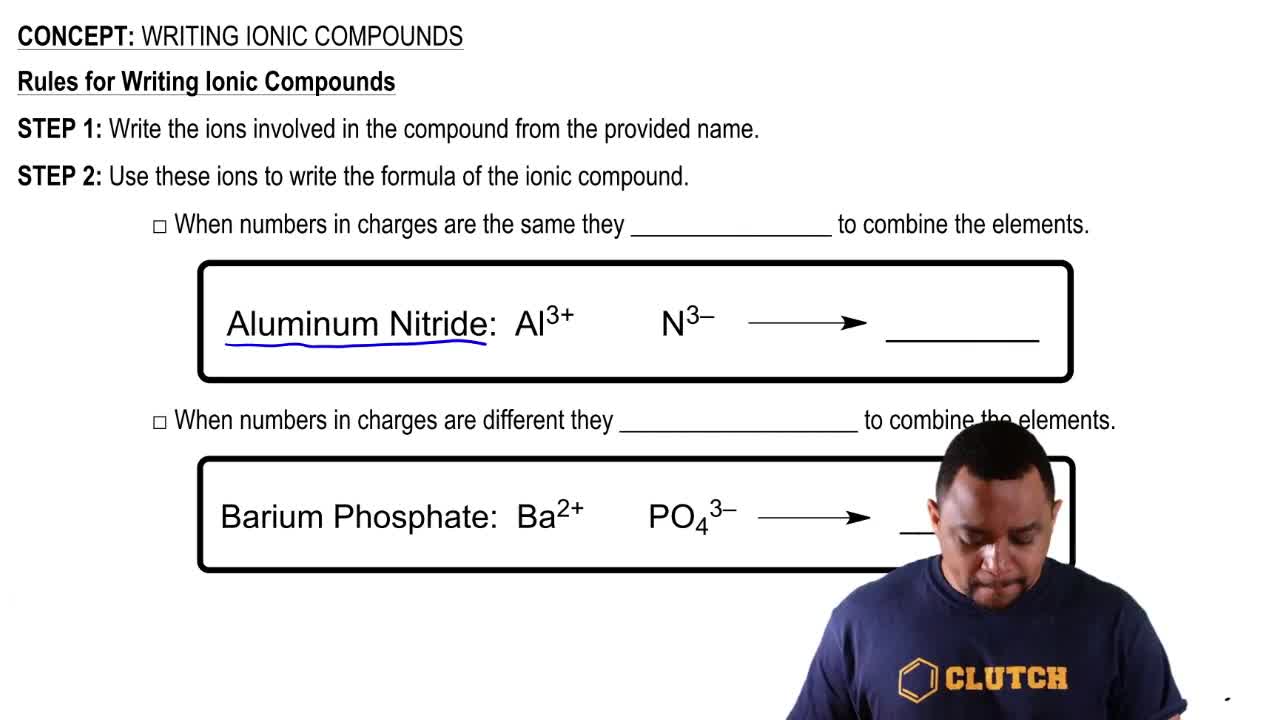 Enter the formula for rubidium sulfide.... Clutch Prep