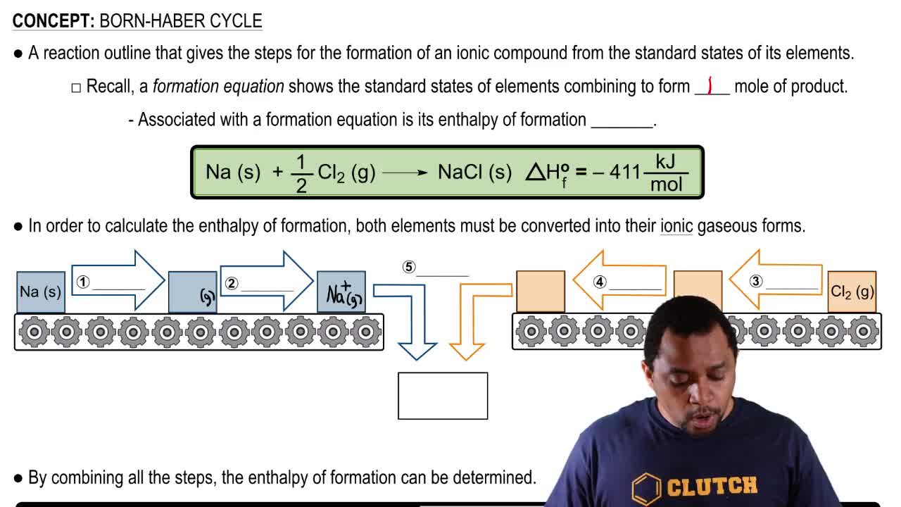 solve born haber cycle problems