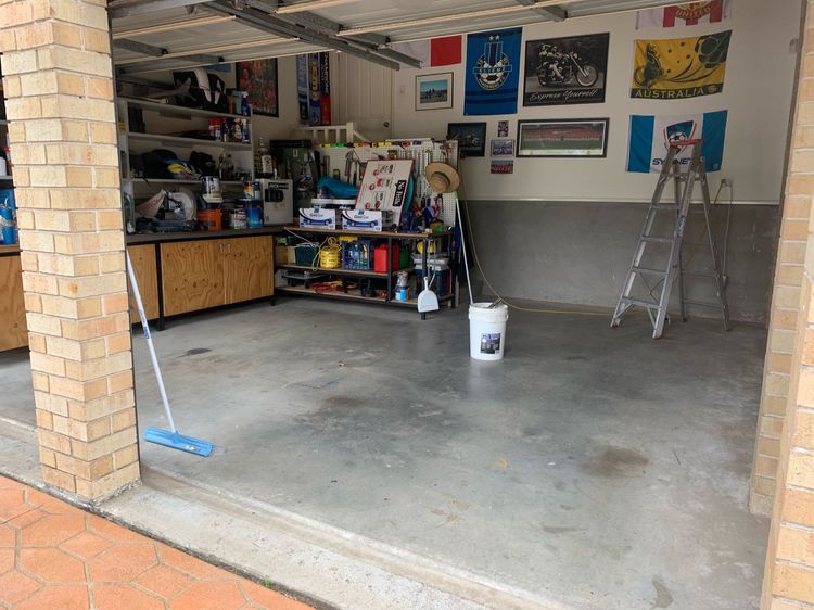 Before Epoxy Floor